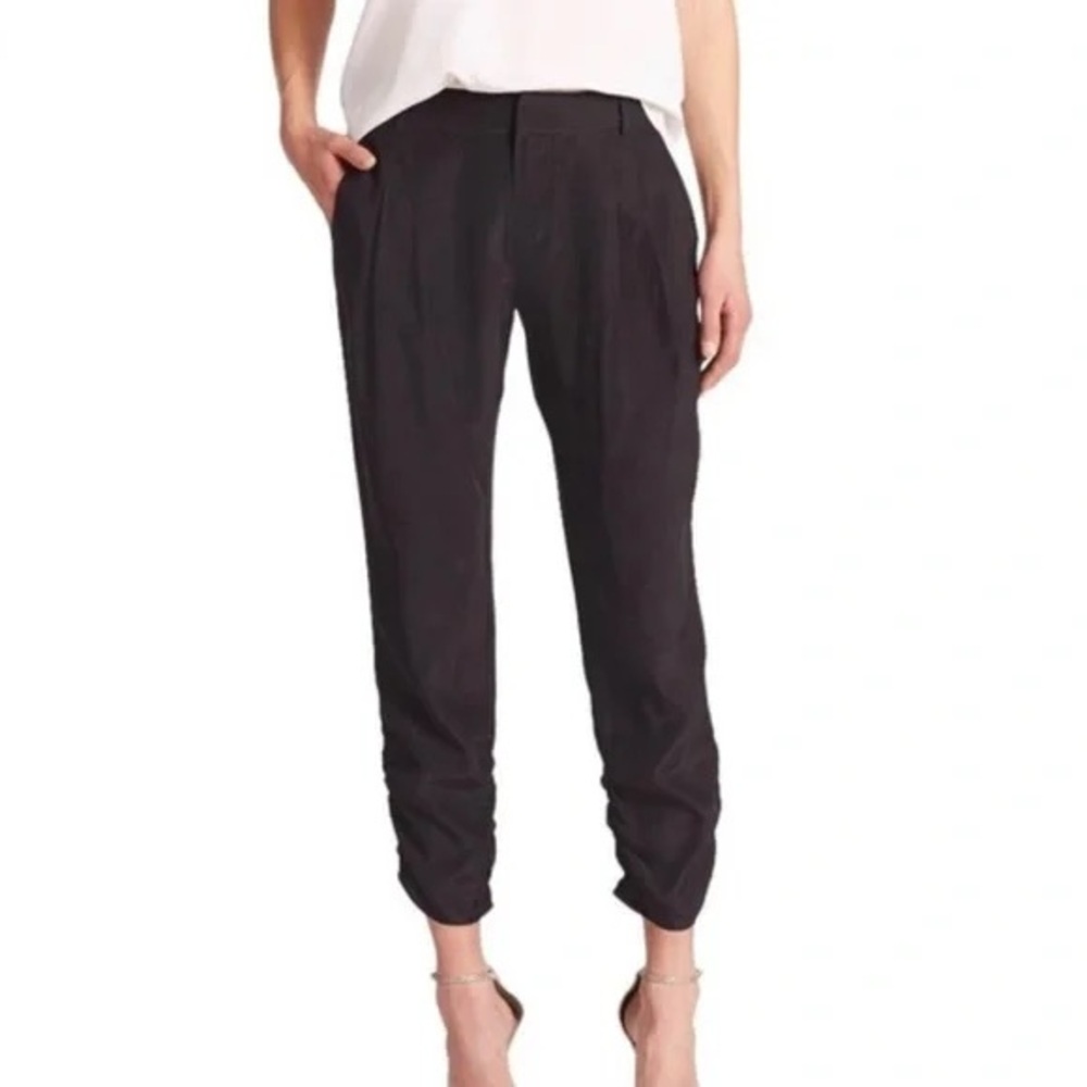 Parker DELVIN dress cargo with ruching